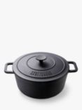 Skottsberg Cast Iron Casserole & Lid, 28cm