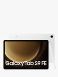 Samsung Galaxy Tab S9 FE Tablet with Bluetooth S Pen, Android, 6GB RAM, 128GB, Wi-Fi, 10.9", Silver