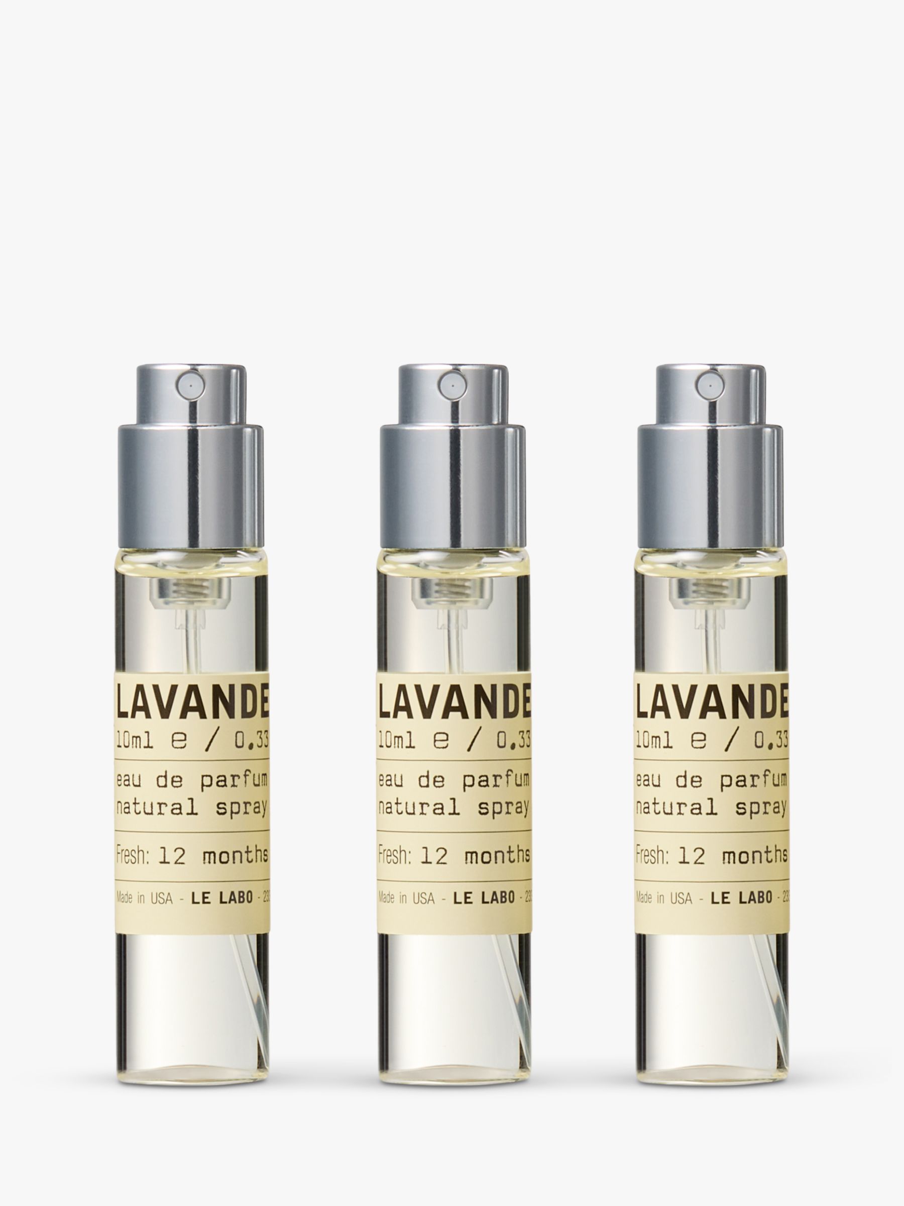 Le Labo Lavande 31 Eau de Parfum Travel Refill, 3 x 10ml