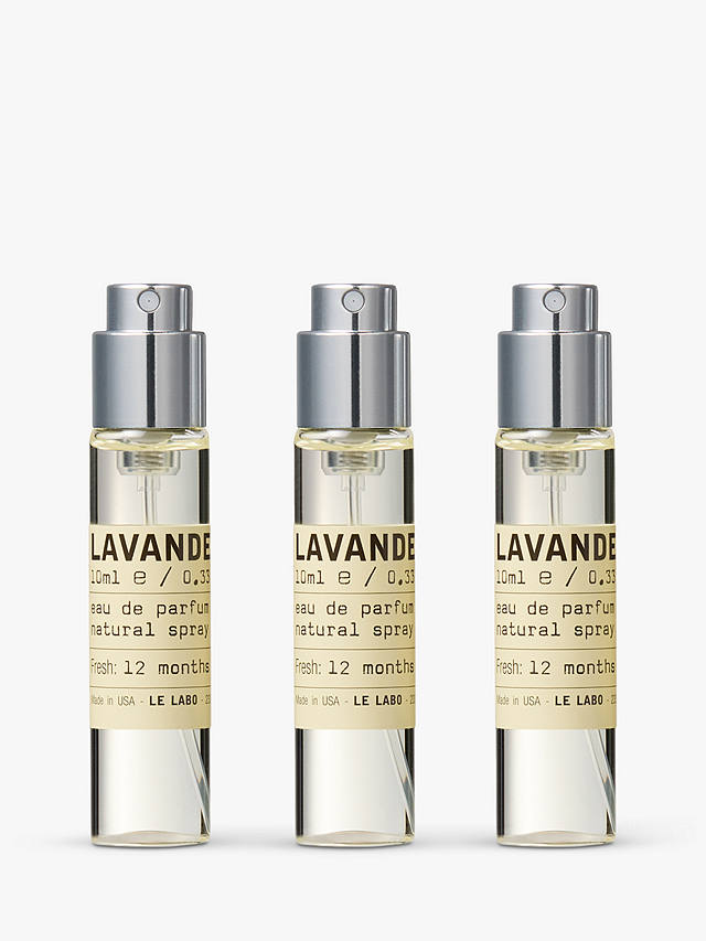 Le Labo Lavande 31 Eau de Parfum Travel Refill, 3 x 10ml at John Lewis ...