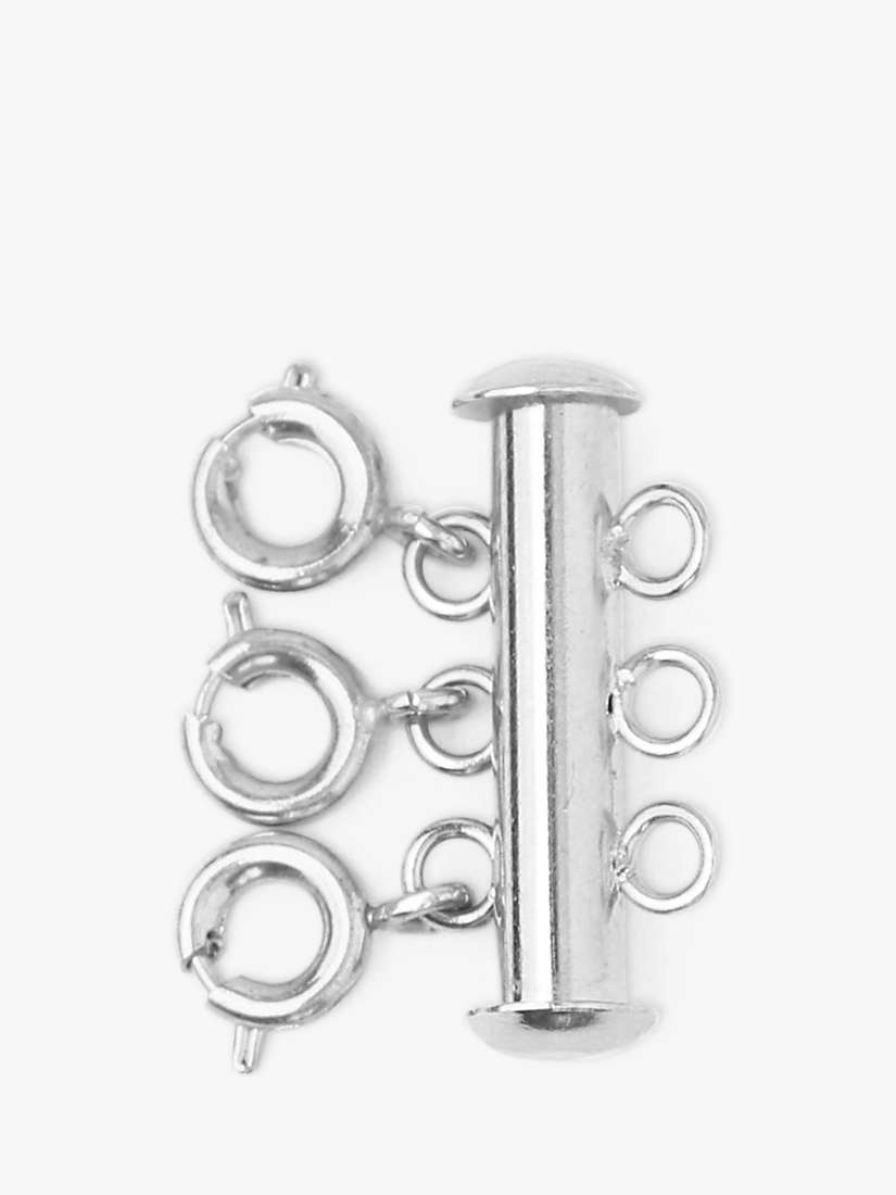 Buy Orelia Layered Necklace Magic Separator, Silver Online at johnlewis.com