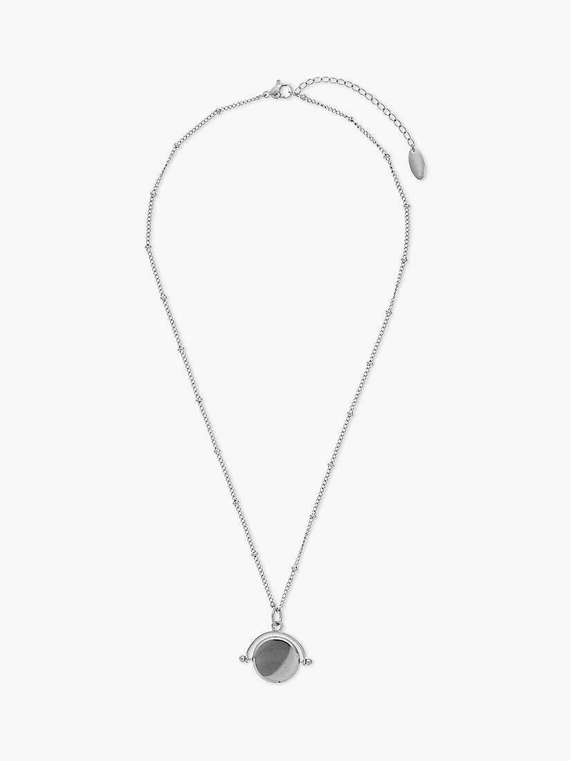 Buy Orelia Faceted Disc Spinner Pendant Necklace Online at johnlewis.com
