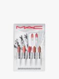 MAC Frostbitten Kiss Lustreglass Lipstick x 5 - Best Sellers Makeup Gift Set