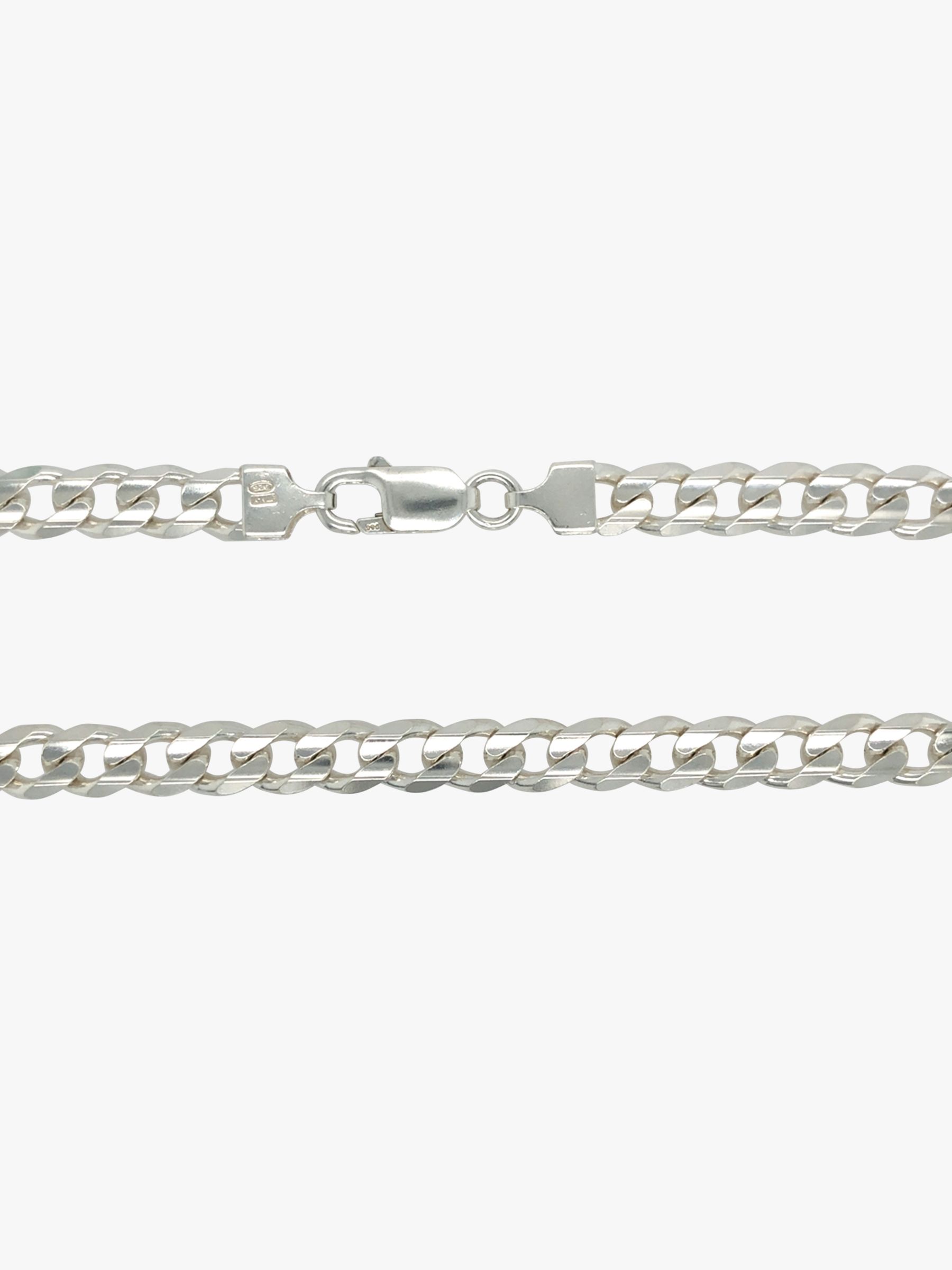 Buy Vintage Fine Jewellery Second Hand Curb Link Chain Necklace, Dated Circa 1980s Online at johnlewis.com