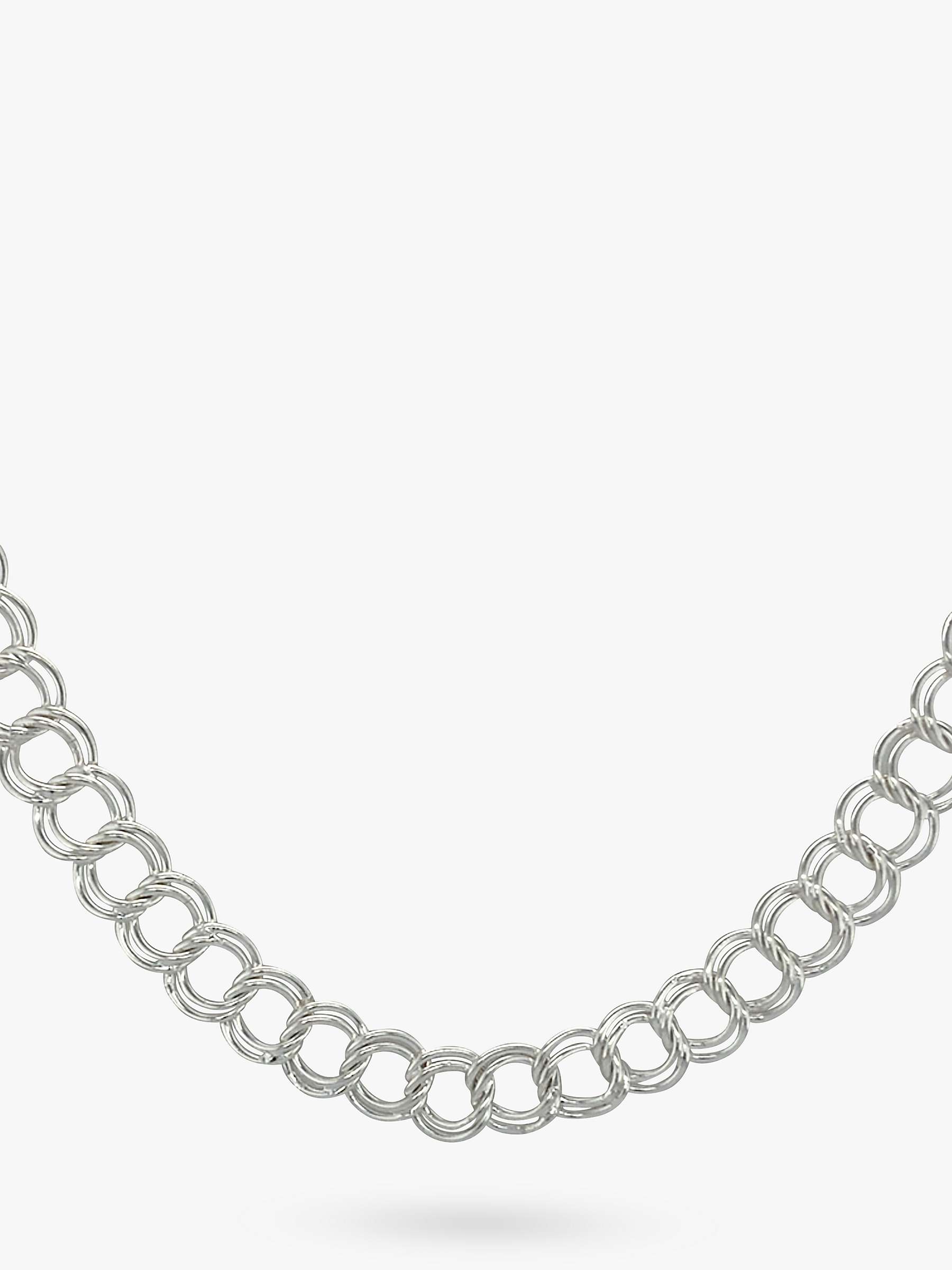 Buy Vintage Fine Jewellery Second Hand Double Curb Link Chain Necklace, Dated Circa 1980s Online at johnlewis.com