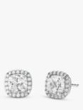 Michael Kors Pave Cubic Zirconia Stud Earrings, Silver