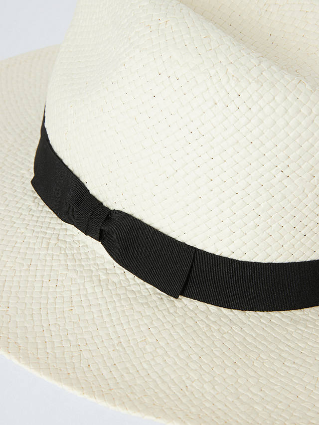 John Lewis Fedora Hat, FSC-Certified, Cream