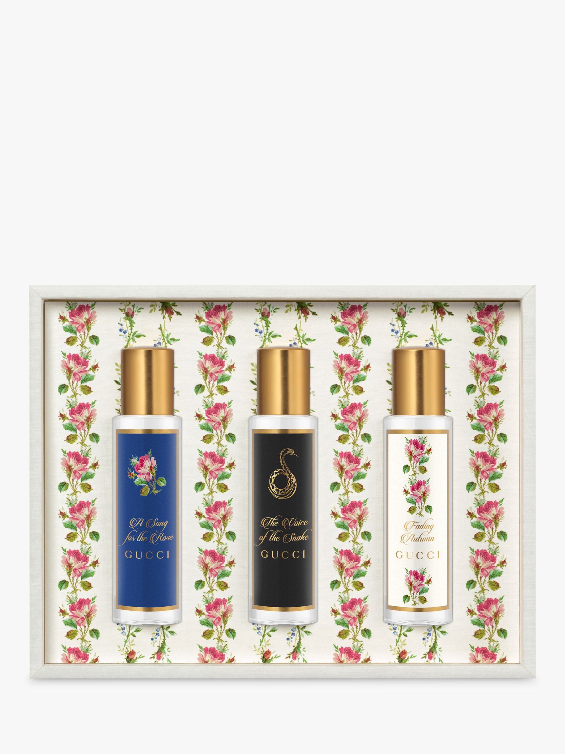 Gucci The Alchemist's Garden Eau de Parfum Festive Fragrance Gift Set, 3 x 15ml 1