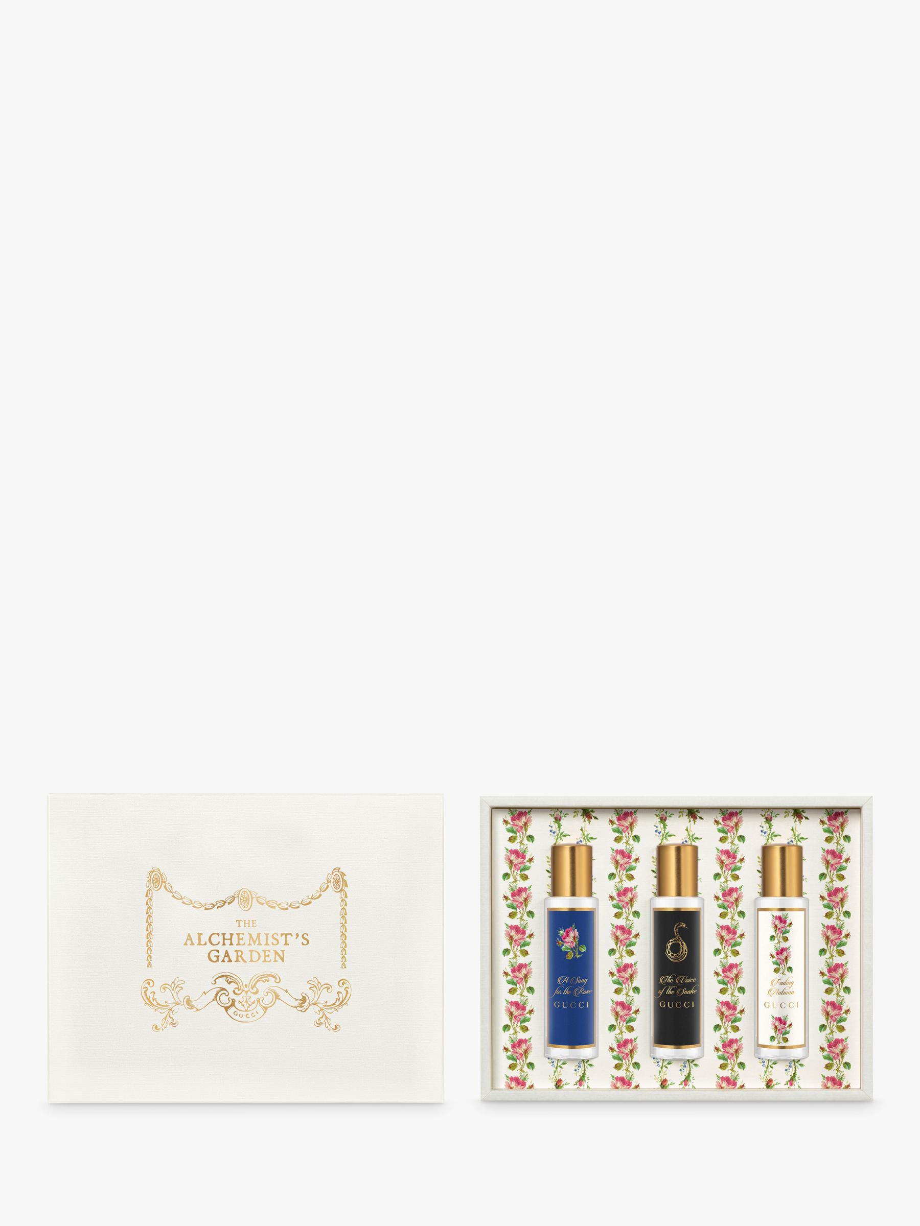 Gucci The Alchemist's Garden Eau de Parfum Festive Fragrance Gift Set, 3 x 15ml 3