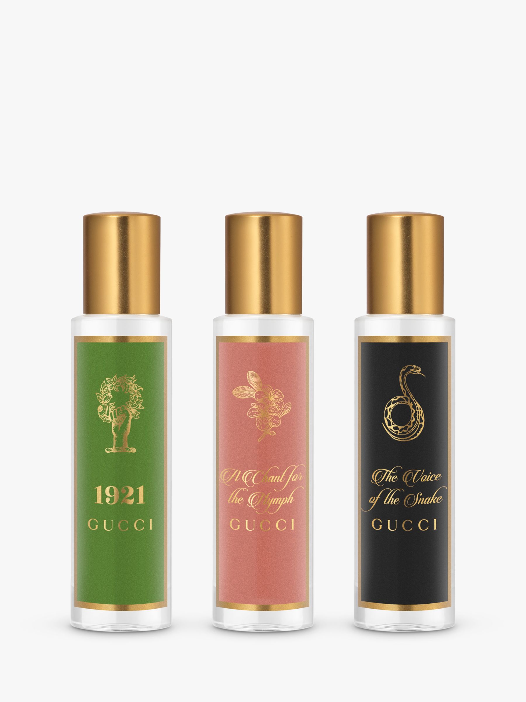 Gucci The Alchemist's Garden Eau de Parfum Festive Discovery Fragrance Gift Set, 3 x 15ml 2