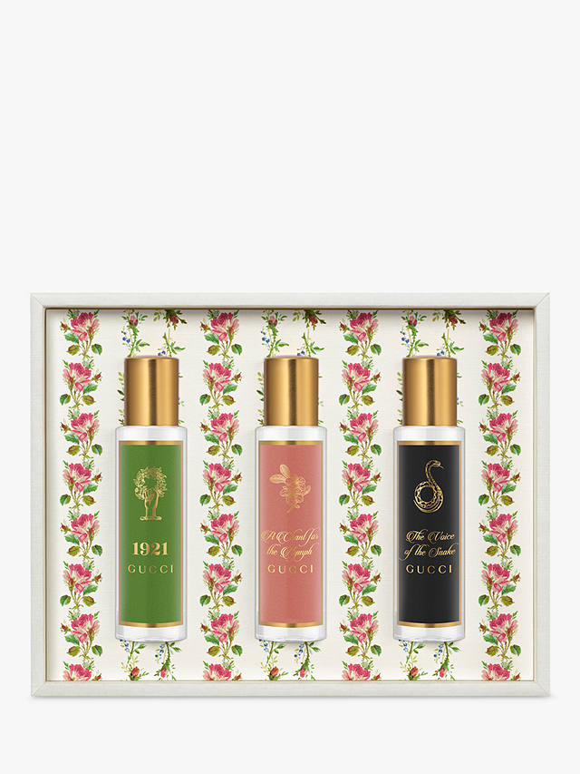 Gucci The Alchemist's Garden Eau de Parfum Festive Discovery Fragrance Gift Set, 3 x 15ml 1