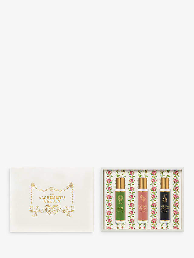 Gucci The Alchemist's Garden Eau de Parfum Festive Discovery Fragrance Gift Set, 3 x 15ml 3