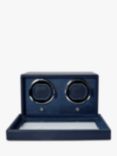 Wolf Cub Double Vegan Leather Watch Winder, Navy
