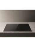 Elica NikolaTesla FIT XL 80cm Induction Hob with Integrated Extractor, Black