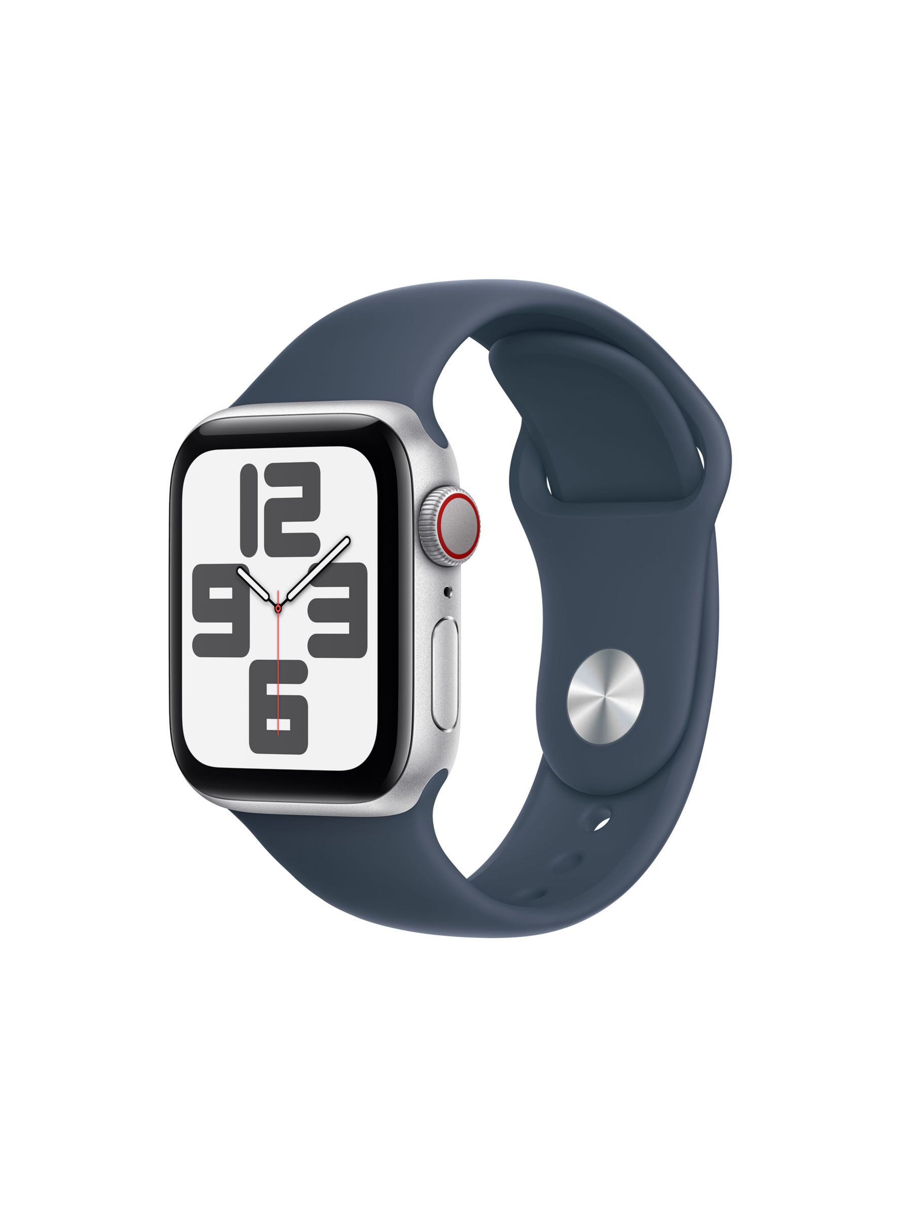 Apple Watch SE (2023) GPS + Cellular, 40mm, Sport Band, Small-Medium ...