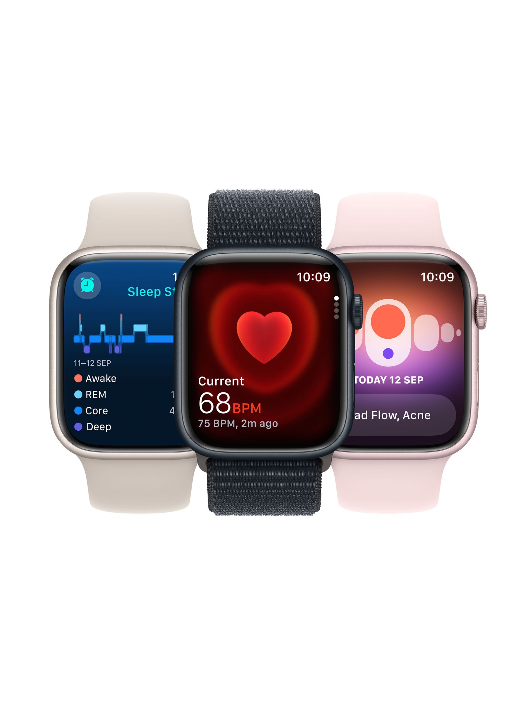 Apple watch Apple Series 9 GPS + Cellular 41mm Boîtier en