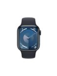 Apple Watch Series 9 GPS + Cellular, 41mm, Aluminium Case, Sport Band, Small-Medium, Midnight