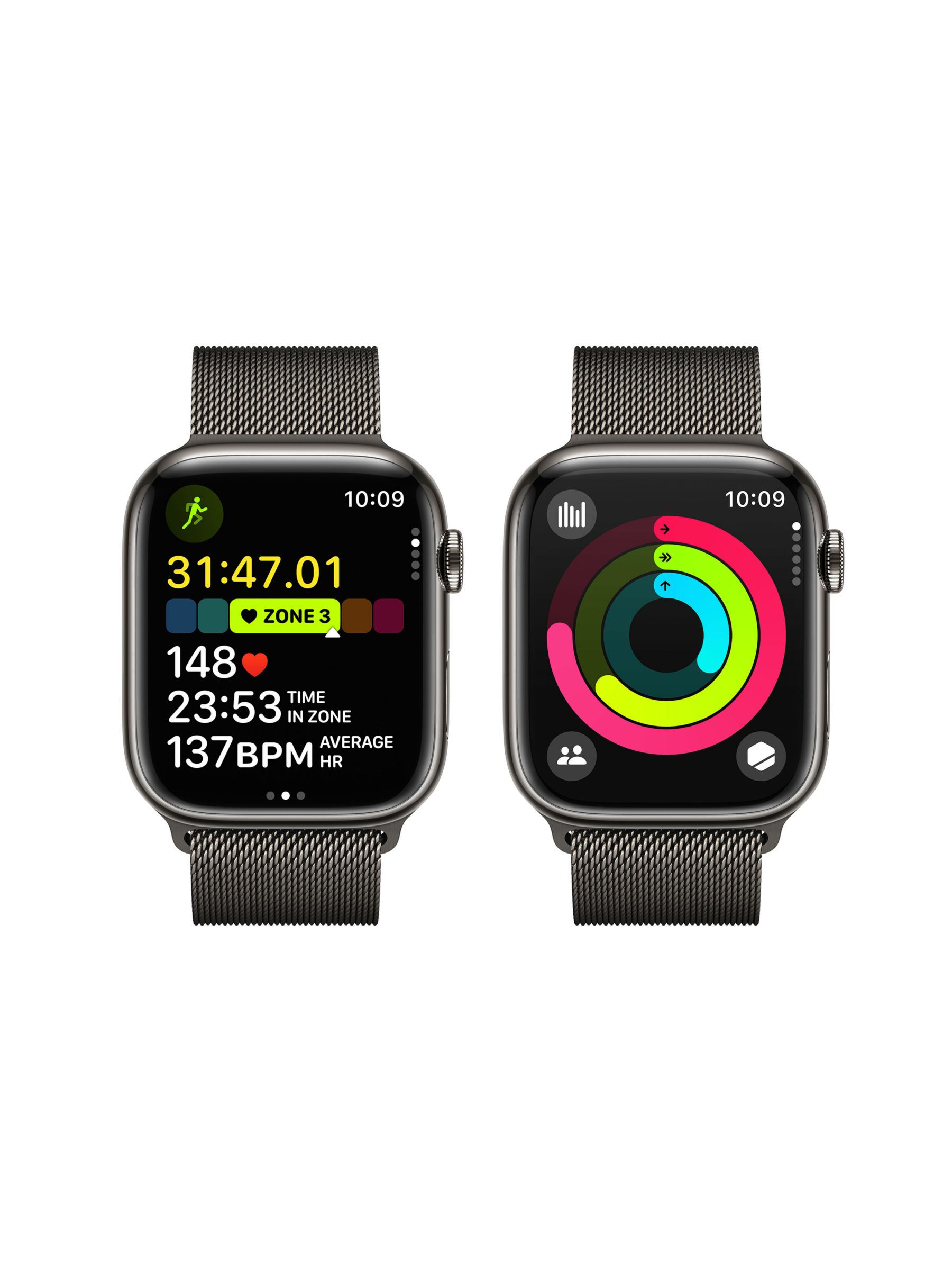 Buy Apple Watch Series 9 GPS + Cellular, 45mm Graphite Stainless