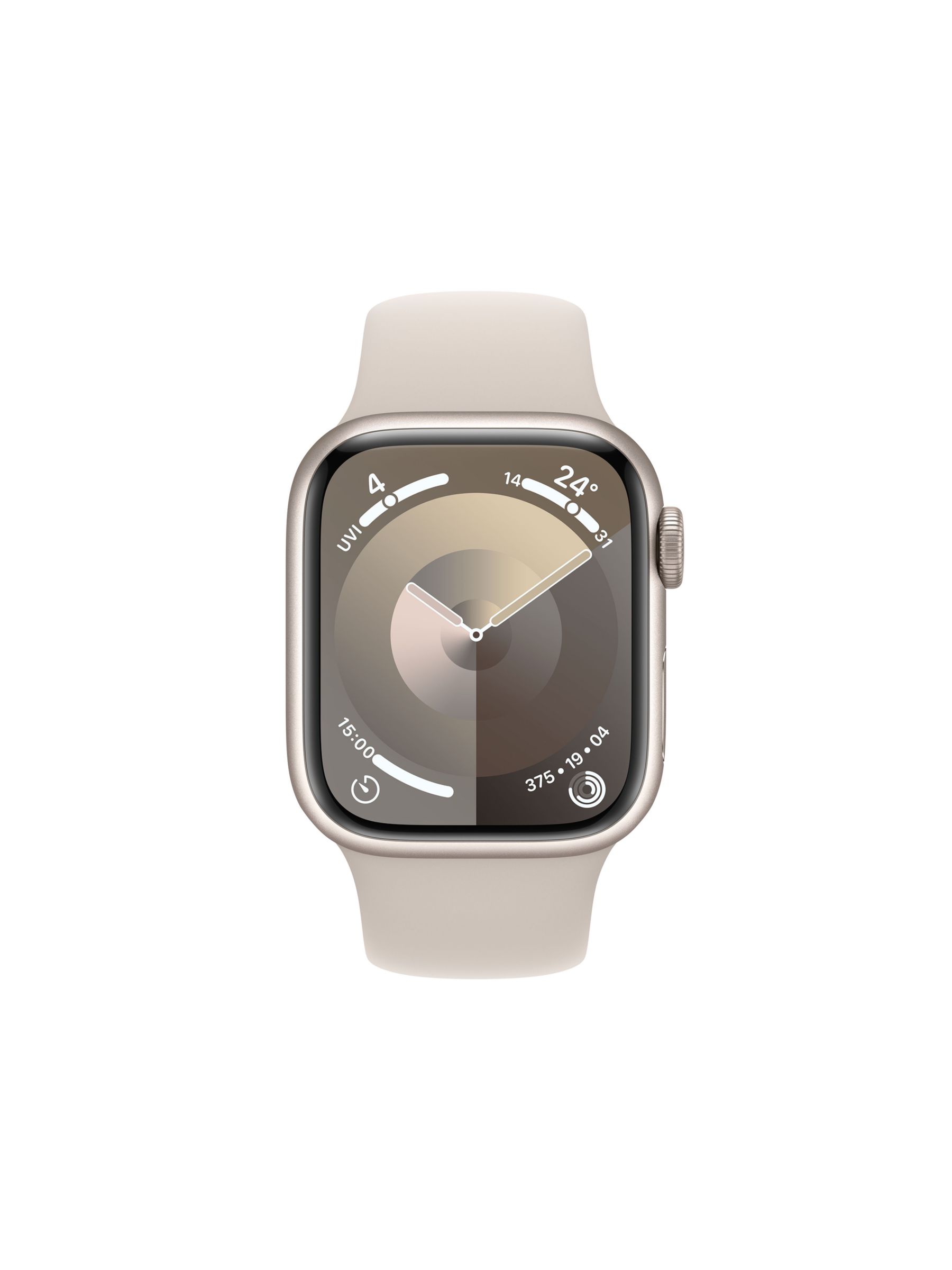 Apple Watch SE GPS 44mm Starlight Aluminium Case met Starlight