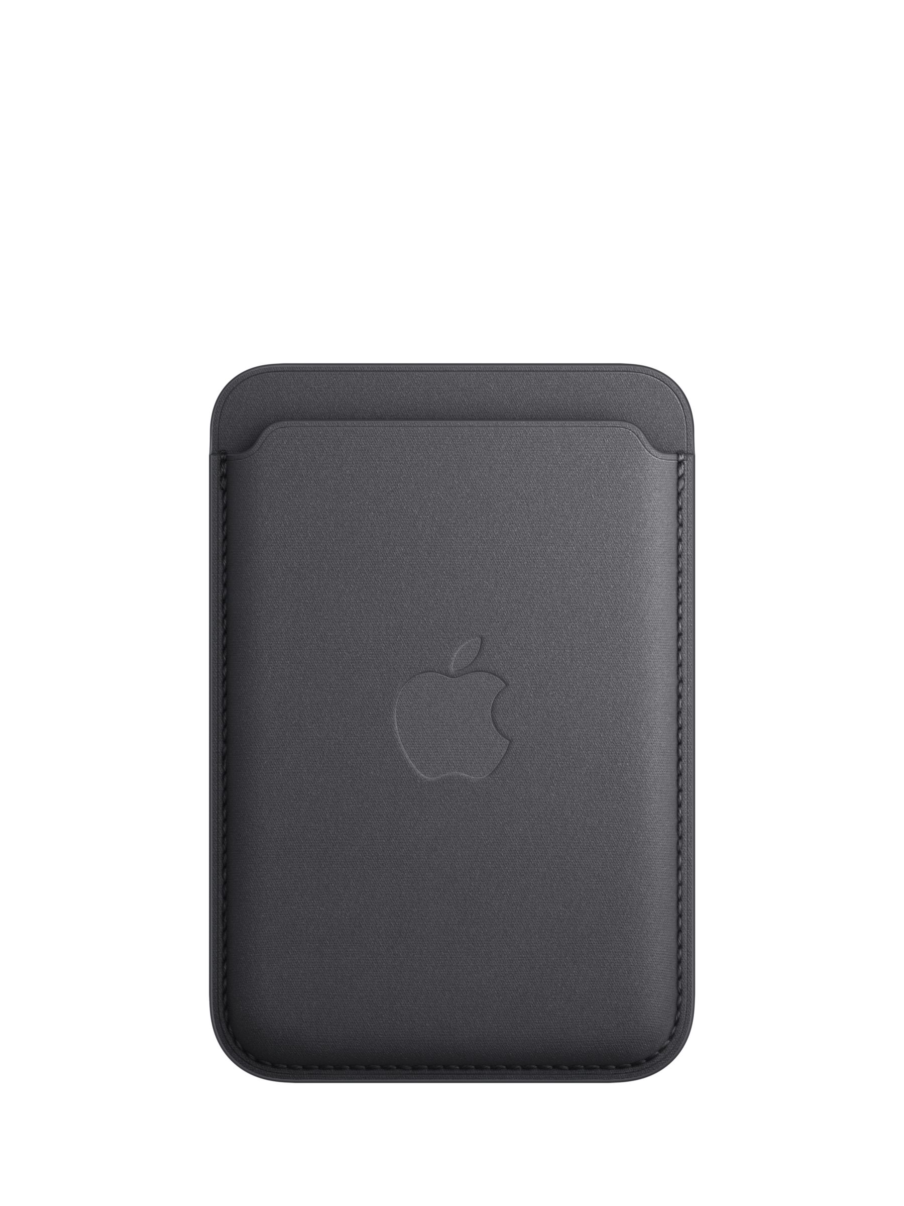 Black FineWoven Wallet with MagSafe - Apple (UK)