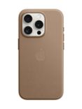 Apple FineWoven Case with MagSafe for iPhone 15 Pro, Taupe