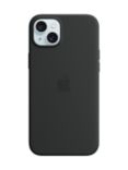 Apple Silicone Case with MagSafe for iPhone 15 Plus, Black