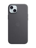 Apple FineWoven Case with MagSafe for iPhone 15 Plus, Black