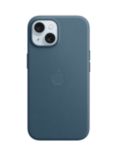 Apple FineWoven Case with MagSafe for iPhone 15, Pacific Blue