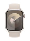 Apple Watch 45mm Sport Band, Small-Medium, Starlight