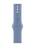Apple Watch 45mm Sport Band, Medium-Large, Winter Blue