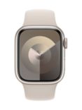 Apple Watch 41mm Sport Band, Small-Medium, Starlight