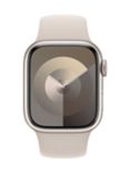 Apple Watch 41mm Sport Band, Medium-Large, Starlight