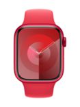 Apple Watch 45mm Sport Band, Medium-Large, (product)red