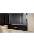 Neff N70 NL4WR21G1B Built-In Microwave Oven, Graphite