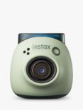 Fujifilm Instax Pal Digital Camera with Built-In Flash & Multi-Use Detachable Ring, Pistachio Green