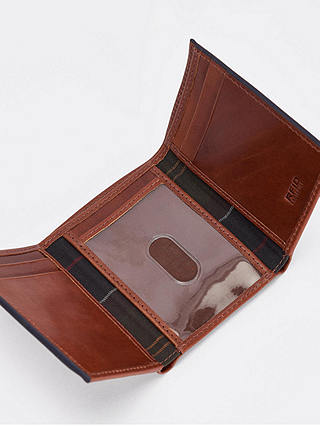 Barbour Torridon Leather Bi-Fold Wallet, Cognac