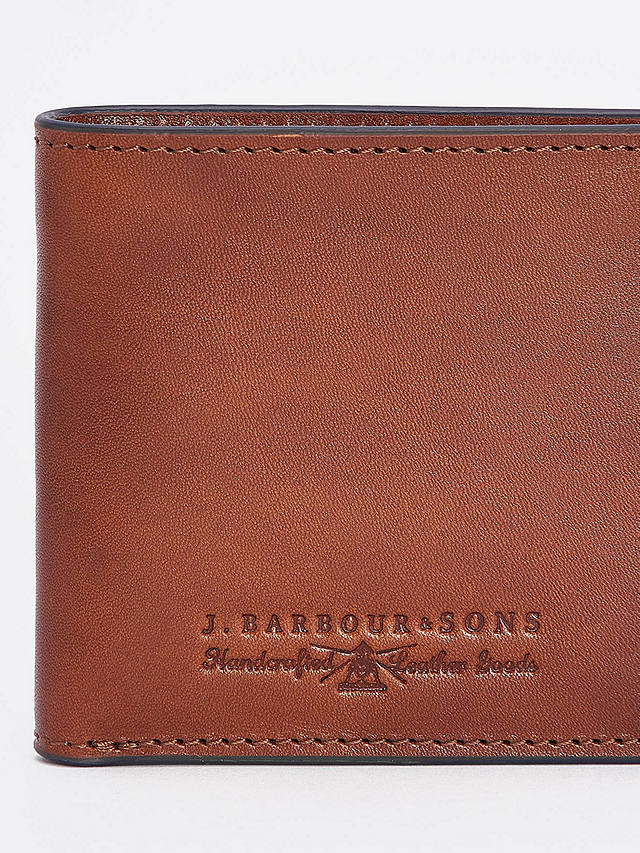 Barbour Torridon Leather Wallet, Cognac