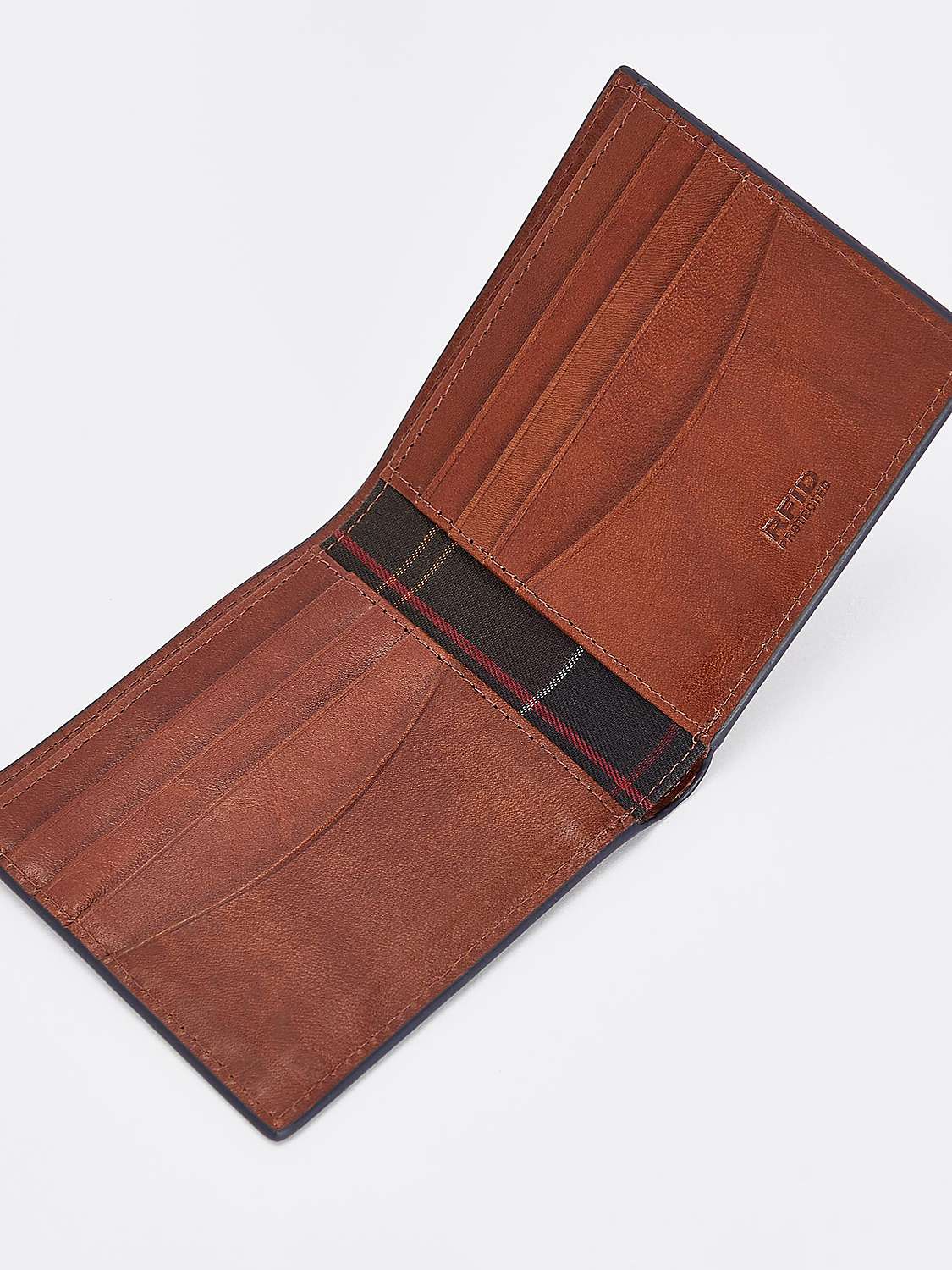 Buy Barbour Torridon Leather Wallet, Cognac Online at johnlewis.com