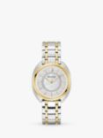 Bulova 98X134 Women's Classic Duality Interchangeable Strap Watch, Gold/Silver