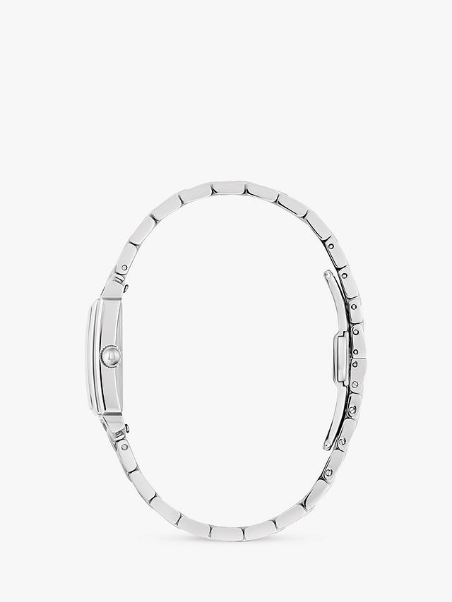 Bulova 96P244 Women's Sutton Diamond Bracelet Strap Watch, Silver/Mother-Of-Pearl