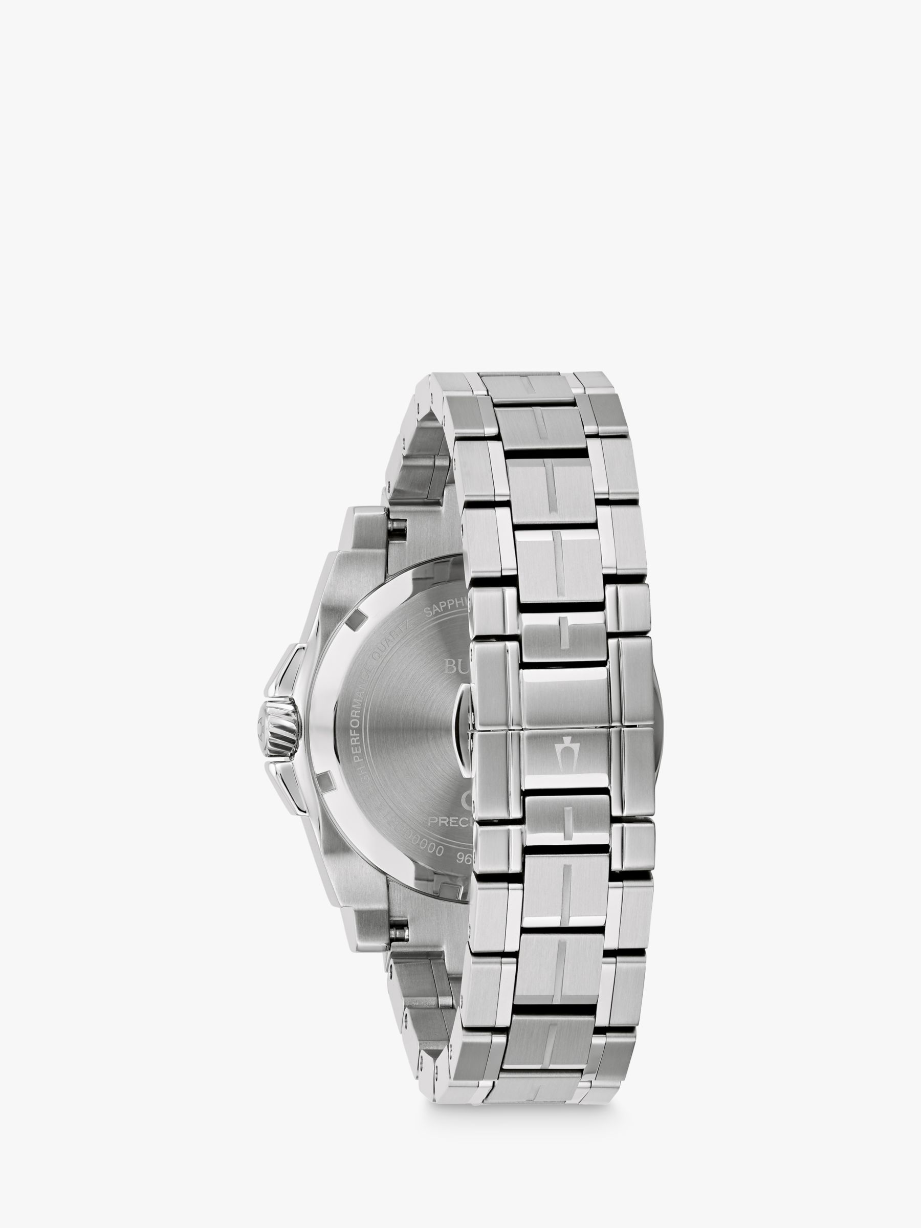 Buy Bulova 96B417 Men's Icon Precisionist Bracelet Strap Watch, Grey Online at johnlewis.com