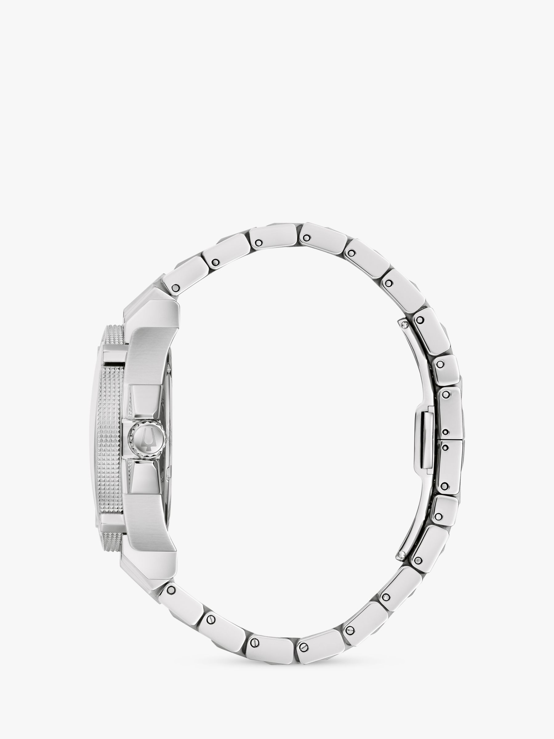 Buy Bulova 96B417 Men's Icon Precisionist Bracelet Strap Watch, Grey Online at johnlewis.com