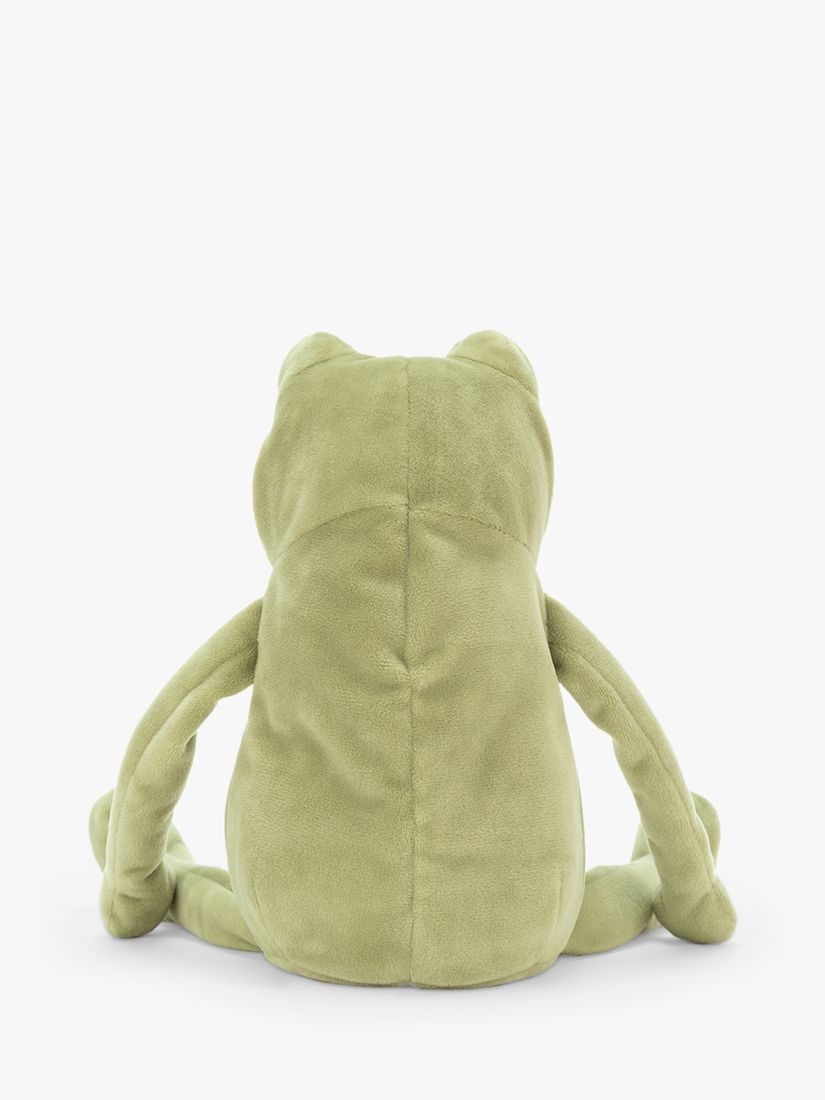 John Lewis Frog Soft Toy, Green