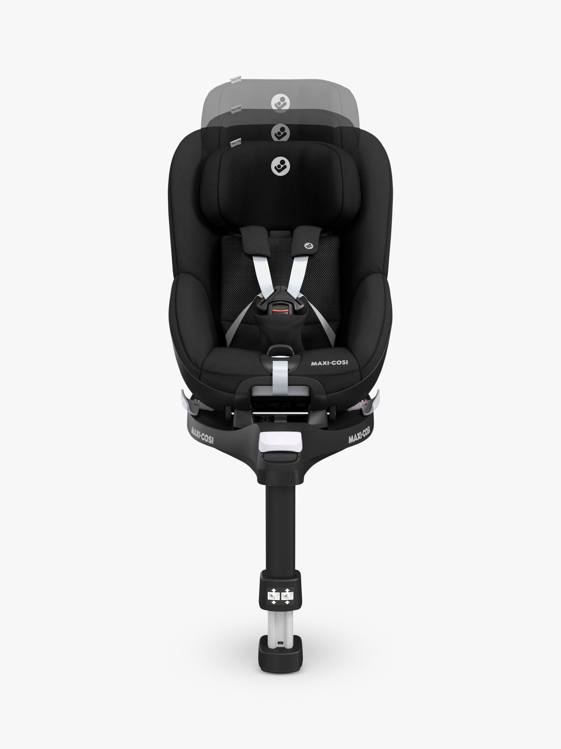 Maxi Cosi Pearl Smart i-size Authentic Black Car Seat RRP£200