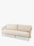 4 Seasons Outdoor Puccini 3-Seater Garden Sofa, Latte