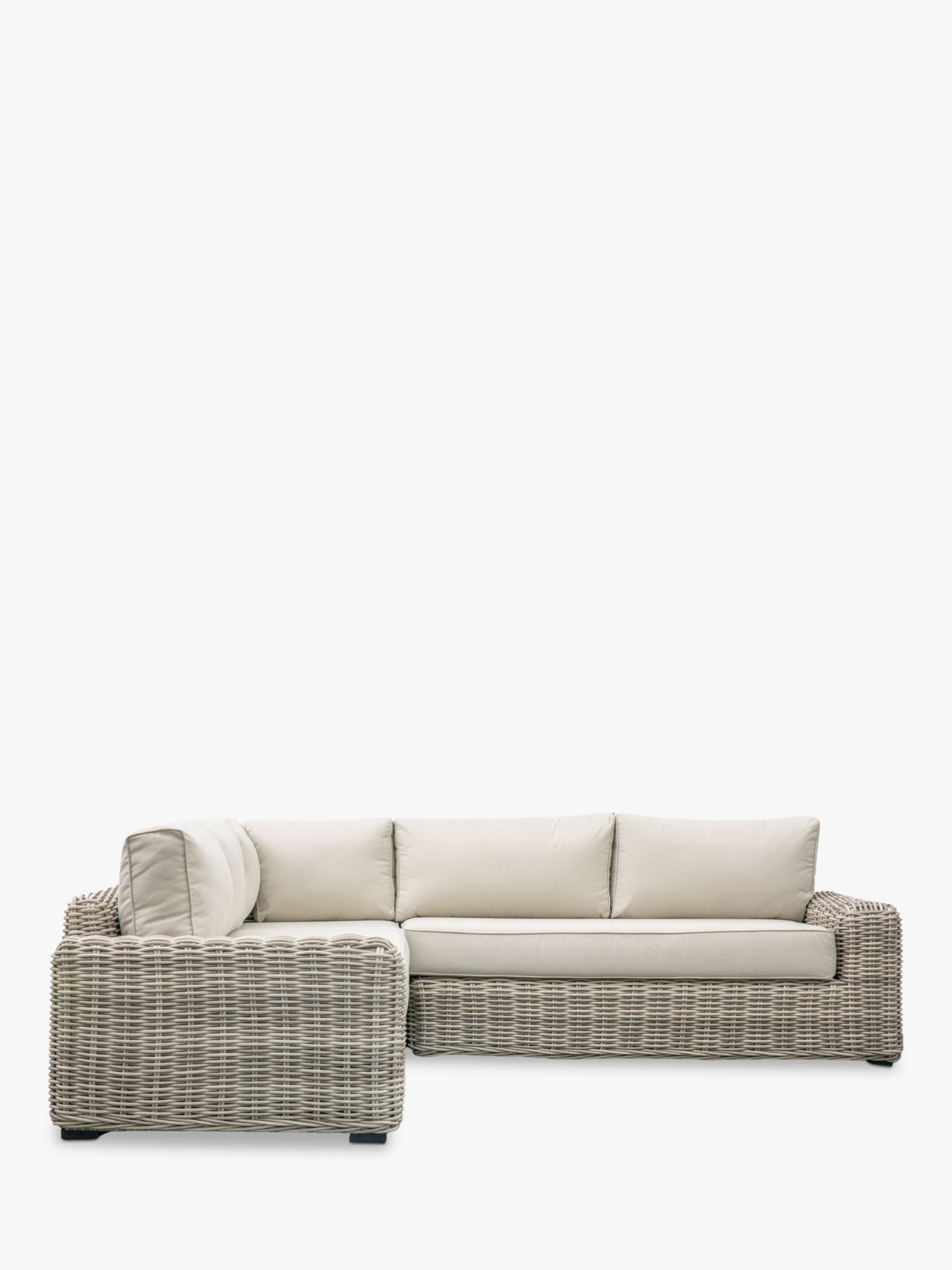 Gallery Direct Ragusa 10-Seater Corner Garden Lounge Sofa Set, Grey
