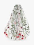 Ginger Ray Floral Embroidered Veil