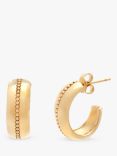 Leah Alexandra Roma Hoop Earrings, Gold