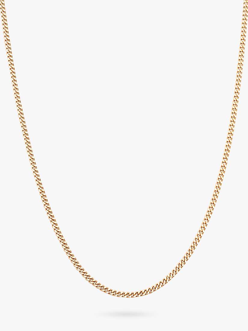 Buy Leah Alexandra Carrie Chain Necklace, Gold Online at johnlewis.com