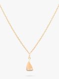 Leah Alexandra Sailboat Pendant Necklace, Gold